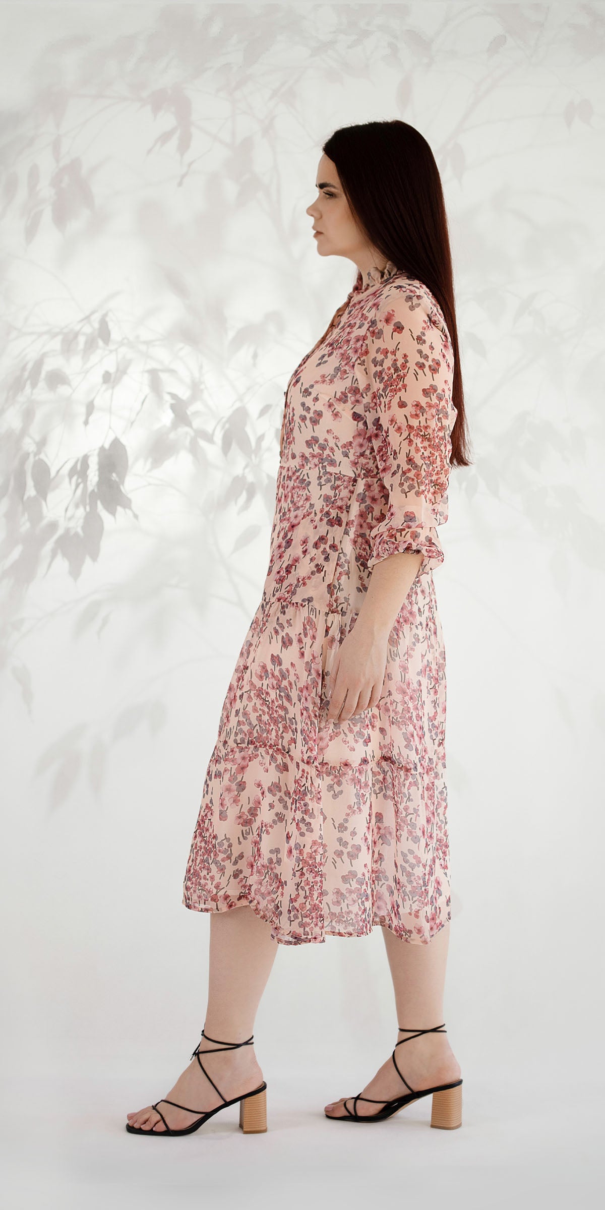 Dress with cherry blossoms