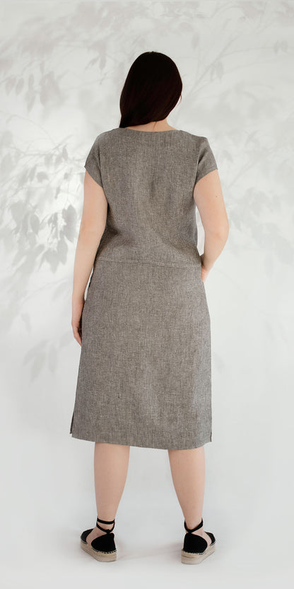 Soft linen dress